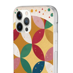Abstract Geometrical Circles Flexi Cases - Tpu Slim - Dipaliz - Mobile Phone