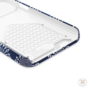 Phone Case - Abstract Gold Pattern on Navy Blue - Dipaliz - Mobile Cases