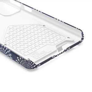 Phone Case - Abstract Gold Pattern on Navy Blue - Dipaliz - Mobile Cases