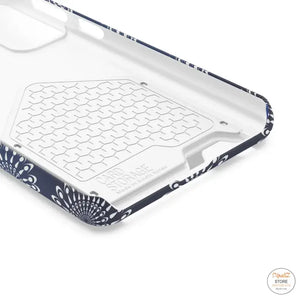 Phone Case - Abstract Gold Pattern on Navy Blue - Dipaliz - Mobile Cases