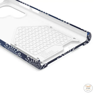 Phone Case - Abstract Gold Pattern on Navy Blue - Dipaliz - Mobile Cases