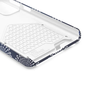 Phone Case - Abstract Gold Pattern on Navy Blue - Dipaliz - Mobile Cases