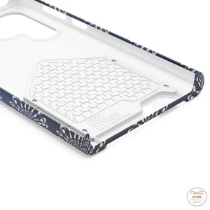 Phone Case - Abstract Gold Pattern on Navy Blue - Dipaliz - Mobile Cases