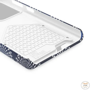 Phone Case - Abstract Gold Pattern on Navy Blue - Dipaliz - Mobile Cases