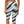 Abstract Yoga Capri Leggings - Black Striped Activewear - Dipaliz