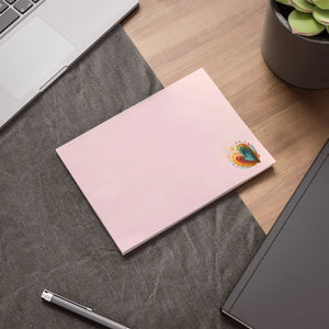 Artistic Heart Post It® Note - Creative Abstract - Dipaliz - Sticky Notes