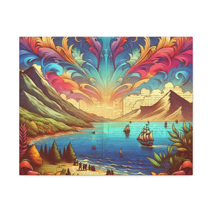Stretched Canvas Art – Ocean Wave Hand - Dipaliz - Posters Prints & Visual Artwork