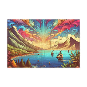Stretched Canvas Art – Ocean Wave Hand - Dipaliz - Posters Prints & Visual Artwork