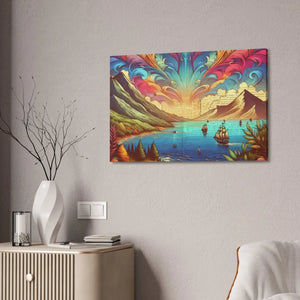 Stretched Canvas Art – Ocean Wave Hand - Dipaliz - Posters Prints & Visual Artwork