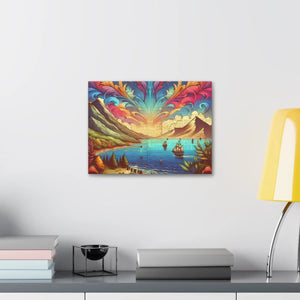Stretched Canvas Art – Ocean Wave Hand - Dipaliz - Posters Prints & Visual Artwork