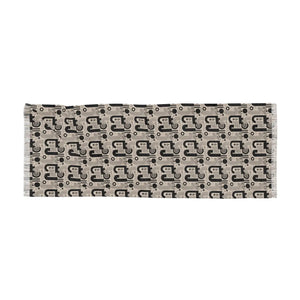Dynamic Abstract Line Pattern Scarf - Plush Polyester - Dipaliz - Scarves & Shawls