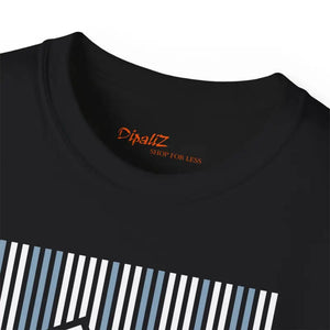T-shirt Abstract Lines Women’s Fashion Statement Tee - Dipaliz - T-shirts