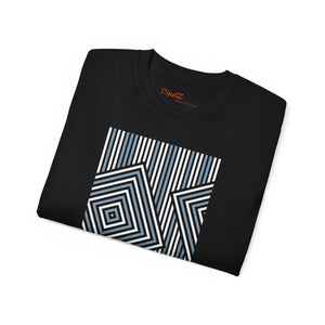 T-shirt Abstract Lines Women’s Fashion Statement Tee - Dipaliz - T-shirts