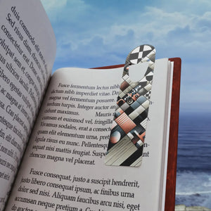 Abstract Pattern Aluminum Bookmark - Book Enthusiasts - Dipaliz - Bookmarks