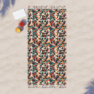 Boho Beach Cloth – Large Polyester Towel - Dipaliz - Towels