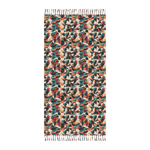 Boho Beach Cloth Blanket - Abstract Pattern Adventure Style - Dipaliz - 38’’ × 81’’ / Polyester - Towels