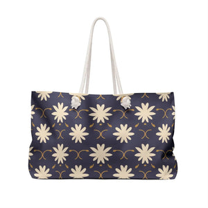 Abstract Pattern Weekender Bag - Large Travel Tote - Dipaliz - Luggage & Bags