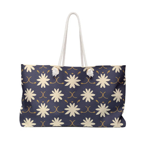 Abstract Pattern Weekender Bag - Large Travel Tote - Dipaliz - Luggage & Bags