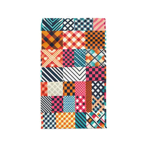 Polyester Lunch Bag Abstract Pattern Magnetic Closure - Dipaliz - 11.75’’ × 7.25’’ 4.75’’ - Bags