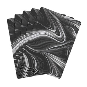 Abstract Swirl Poker Playing Cards - 300gsm Premium Card - Dipaliz - Games