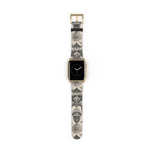 Funky Abstract Pattern Watch Band - Faux Leather - Dipaliz - Bands