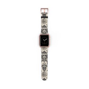 Funky Abstract Pattern Watch Band - Faux Leather - Dipaliz - Bands
