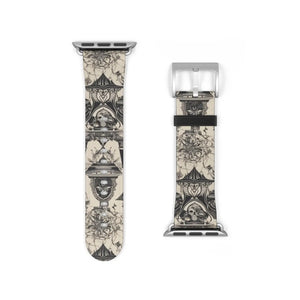 Funky Abstract Pattern Watch Band - Faux Leather - Dipaliz - Bands