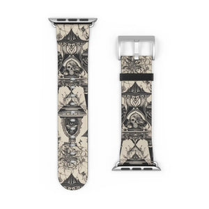 Funky Abstract Pattern Watch Band - Faux Leather - Dipaliz - Bands