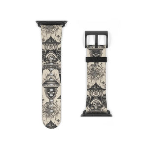 Funky Abstract Pattern Watch Band - Faux Leather - Dipaliz - Bands
