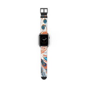 Abstract Pattern Watch Band - Faux Leather Style - Dipaliz - Bands