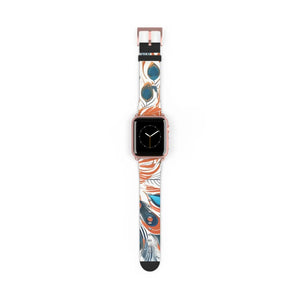 Abstract Pattern Watch Band - Faux Leather Style - Dipaliz - Bands