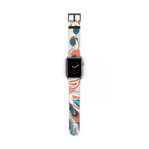 Abstract Pattern Watch Band - Faux Leather Style - Dipaliz - Bands