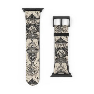 Abstract Pattern Watch Band - Faux Leather Style by Dipaliz - Bands