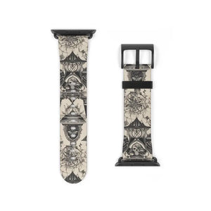 Abstract Pattern Watch Band - Faux Leather Style by Dipaliz - Bands