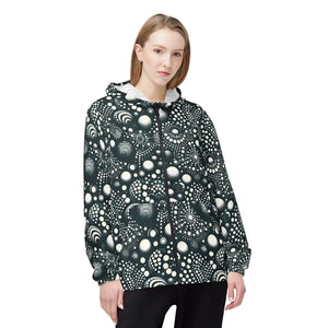 Bold Pattern Windbreaker Jacket - Color Splashes - Dipaliz - Windbreakers