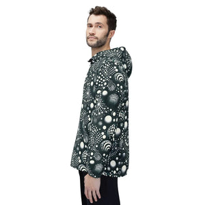 Bold Pattern Windbreaker Jacket - Color Splashes - Dipaliz - Windbreakers