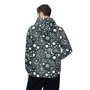 Bold Pattern Windbreaker Jacket - Color Splashes - Dipaliz - Windbreakers