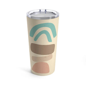 Insulated Abstract Pebbles Tumbler 20oz Steel - Dipaliz - Tumblers