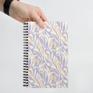 Abstract Purple Shapes Notebook - Motivating Design - Dipaliz - Journals