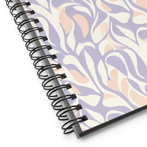 Abstract Purple Shapes Notebook - Motivating Design - Dipaliz - Journals
