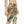 Striking Red Sports Shorts - Abstract Striped Design - Dipaliz