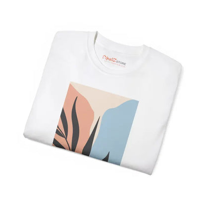 Unisex Ultra Cotton Tee with Bold Abstract Art Design - T-shirt