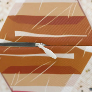 Abstract Triangles Spun Polyester Lumbar Pillow - Dipaliz - 20’’ × 14’’ - Throw Pillows