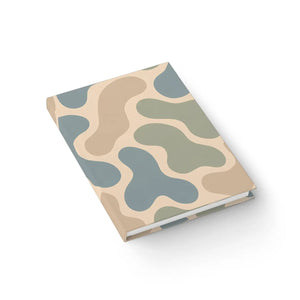 Abstract Waves Journal - Blue Swirl Notebook - Dipaliz - Journals