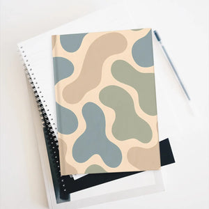 Abstract Waves Journal - Blue Swirl Notebook - Dipaliz - Journals