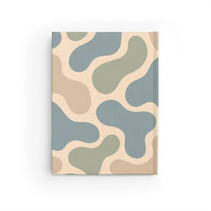 Abstract Waves Journal - Blue Swirl Notebook - Dipaliz - Journals