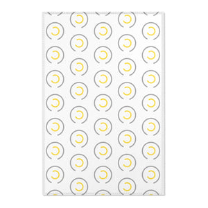 Grey Circles Area Rugs – Plush Modern Decor - Dipaliz
