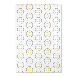 Grey Circles Area Rugs – Plush Modern Decor - Dipaliz