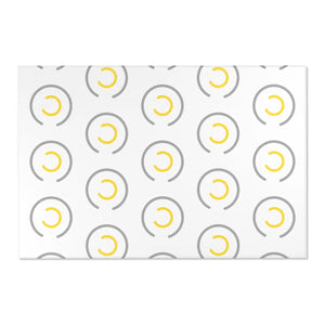 Grey Circles Area Rugs – Plush Modern Decor - Dipaliz