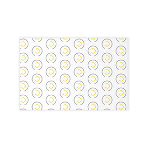 Grey Circles Wall Decals – Eco Fabric Decor - Dipaliz - Home